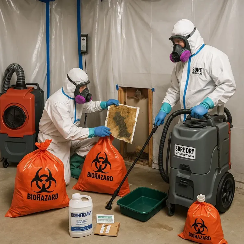Contaminated Water Handling Protocols process in La Mesa, CA